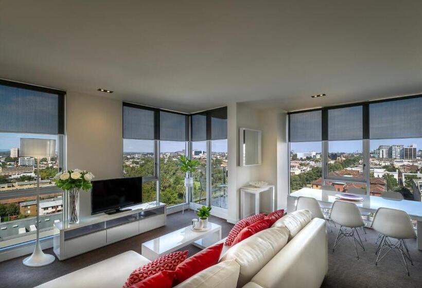 آپارتمان لوکس 1 خوابه, Adele Apartment Hotel East Melbourne