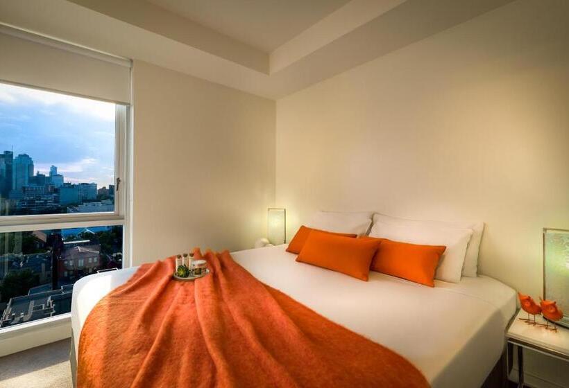 آپارتمان لوکس 1 خوابه, Adele Apartment Hotel East Melbourne