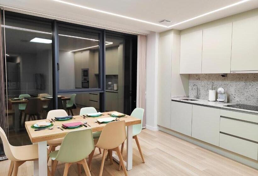 آپارتمان 2 خوابه, Apartamentos Centro Oviedo Caveda