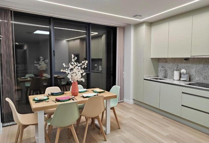 آپارتمان 2 خوابه, Apartamentos Centro Oviedo Caveda