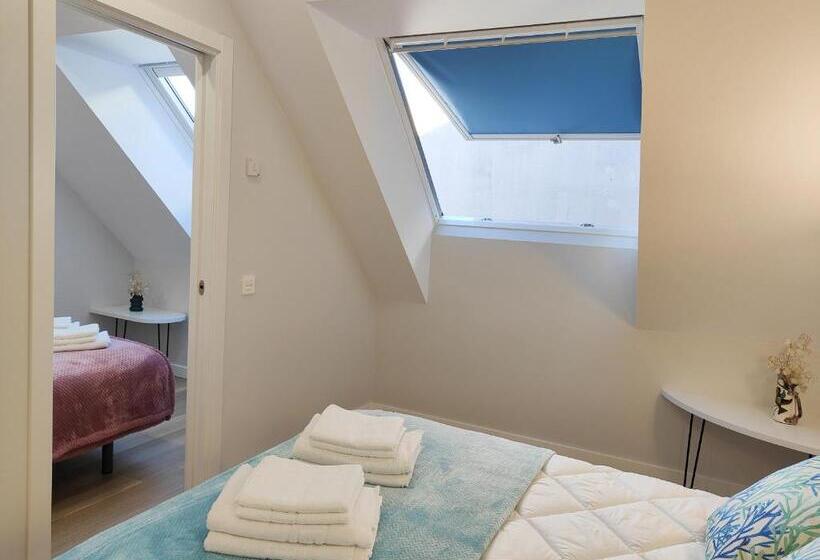1 Bedroom Penthouse Apartment, Apartamentos Centro Oviedo Caveda
