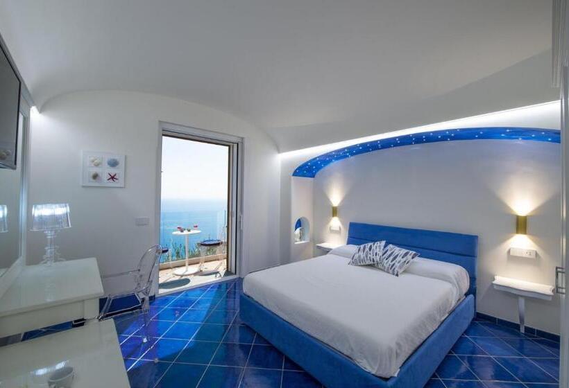 اتاق استاندارد با چشم‌انداز دریا, Holidays Dream Praiano