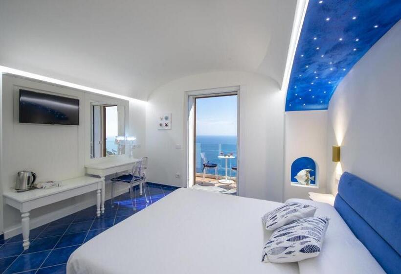 اتاق استاندارد با چشم‌انداز دریا, Holidays Dream Praiano