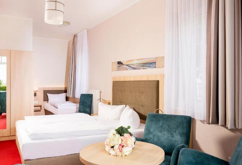 اتاق استاندارد سه نفره, Garni Eden Hotels