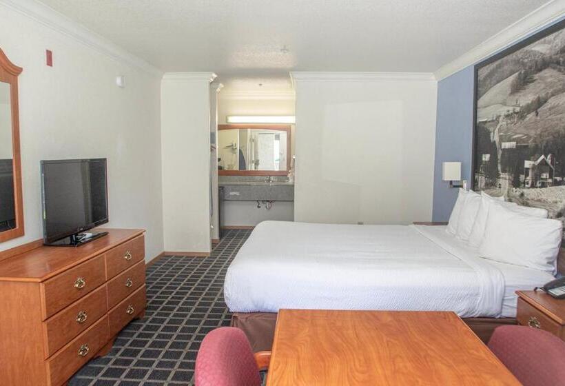 اتاق استاندارد با تخت بزرگ برای معلولان, Creekside Inn & Suites