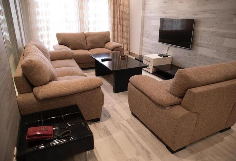 آپارتمان لوکس 1 خوابه, Terrace Furnished Apartments Fintas 2