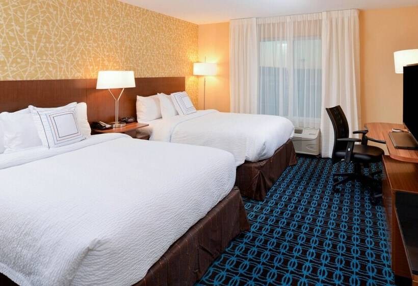 اتاق استاندارد با 2 تخت دوبل, Fairfield Inn & Suites Martinsburg