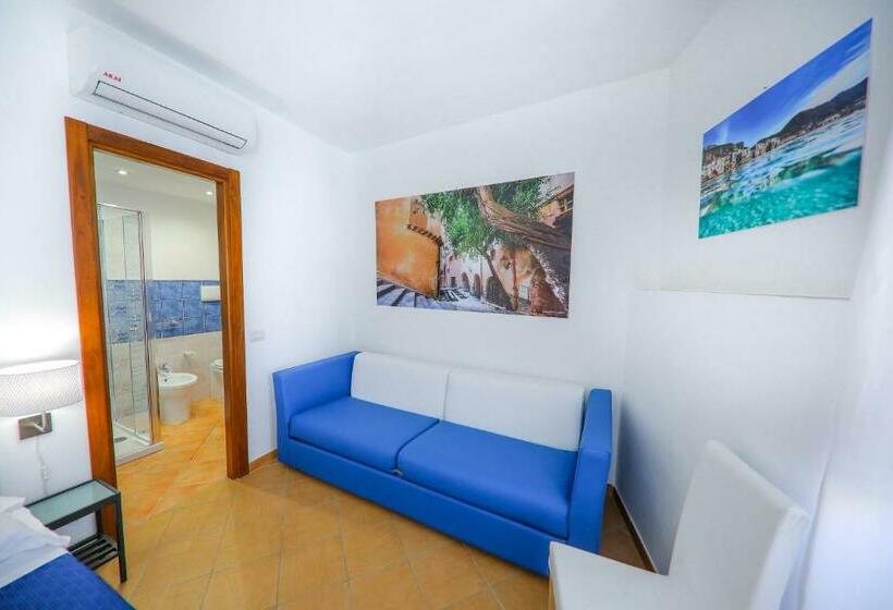 Triple Room Sea View, Cefalu In Blu