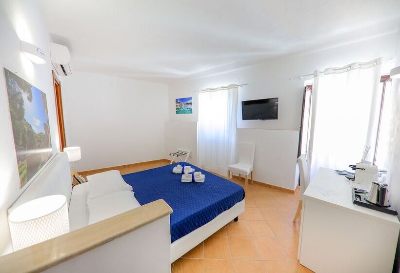 Triple Room Sea View, Cefalu In Blu