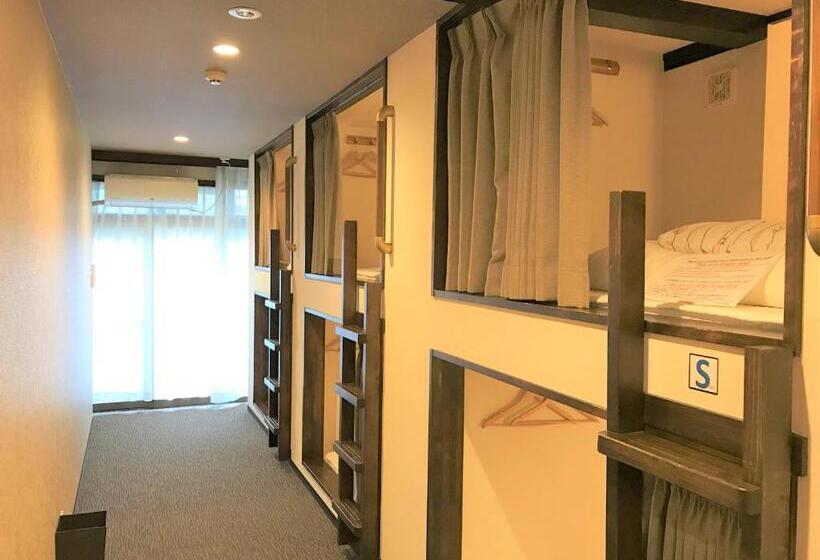 تختخواب در اتاق مشترک, K S House Fuji View  Backpackers Hostel