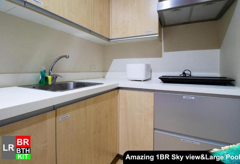 آپارتمان 1 خوابه با چشم‌انداز دریا, Siglo Suites @ The Gramercy Residences