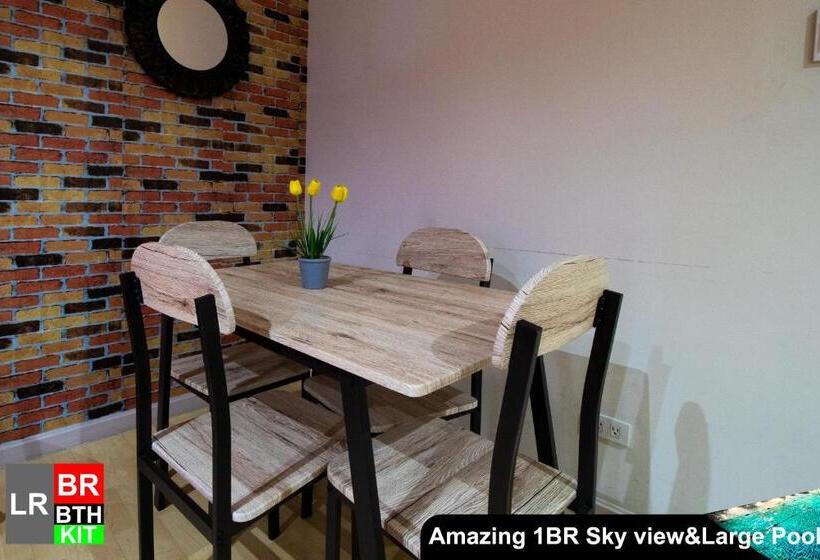 آپارتمان 1 خوابه با چشم‌انداز دریا, Siglo Suites @ The Gramercy Residences