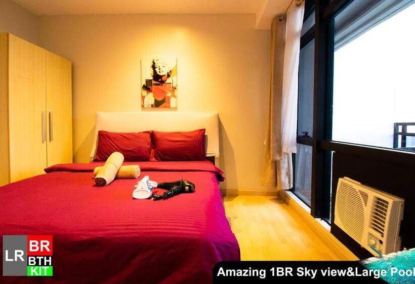 آپارتمان 1 خوابه با چشم‌انداز دریا, Siglo Suites @ The Gramercy Residences