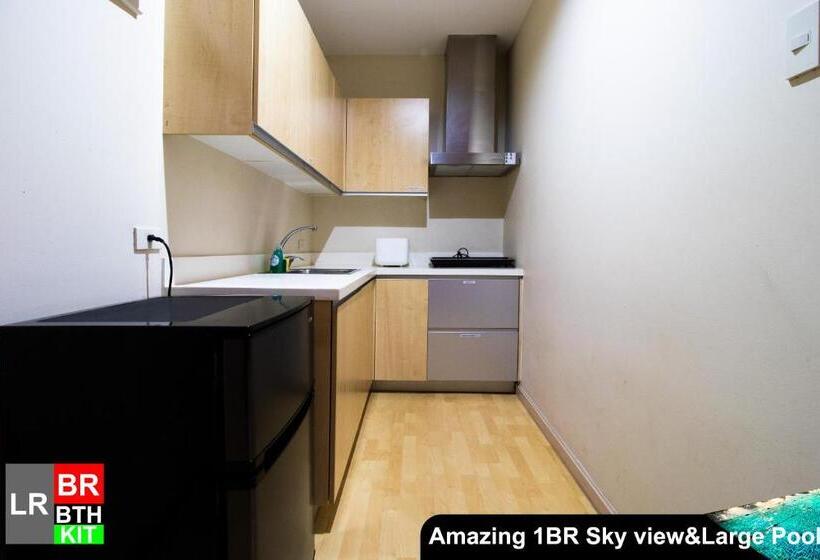 آپارتمان 1 خوابه با چشم‌انداز دریا, Siglo Suites @ The Gramercy Residences