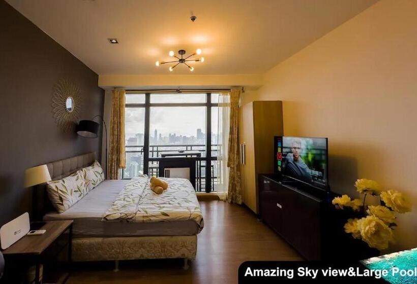 آپارتمان 1 خوابه با چشم‌انداز, Siglo Suites @ The Gramercy Residences