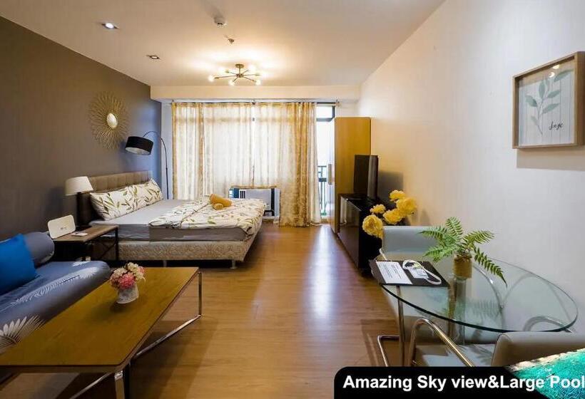 آپارتمان 1 خوابه با چشم‌انداز, Siglo Suites @ The Gramercy Residences