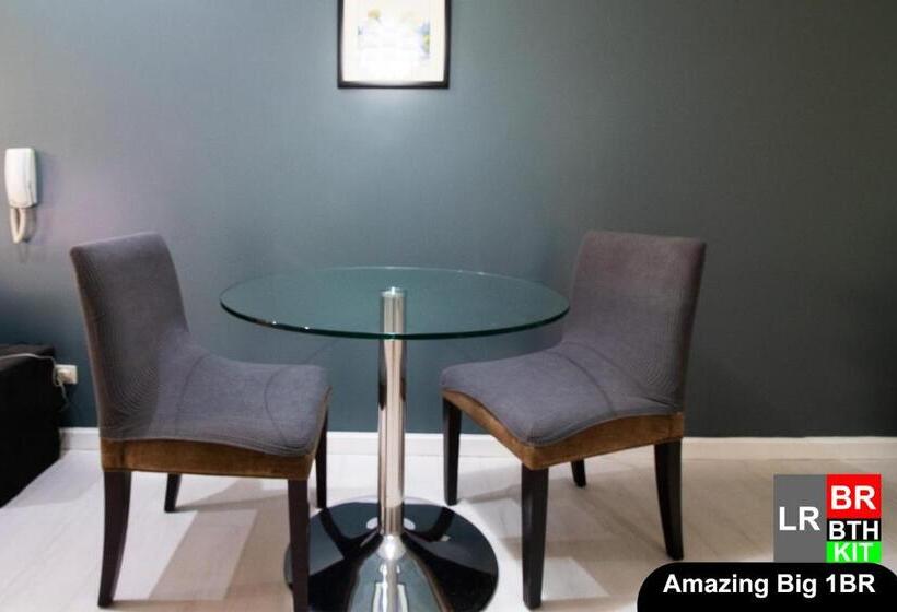 آپارتمان 1 خوابه با چشم‌انداز باغ, Siglo Suites @ The Gramercy Residences