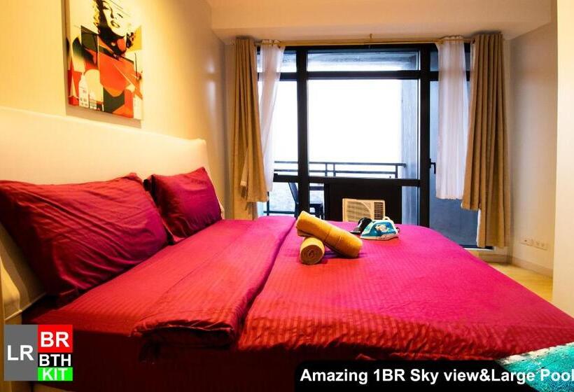 آپارتمان 1 خوابه با چشم‌انداز دریا, Siglo Suites @ The Gramercy Residences