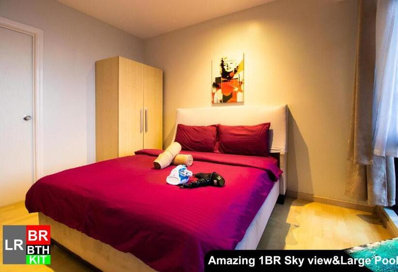 آپارتمان 1 خوابه با چشم‌انداز دریا, Siglo Suites @ The Gramercy Residences