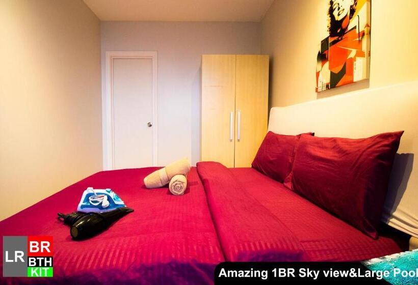 آپارتمان 1 خوابه با چشم‌انداز دریا, Siglo Suites @ The Gramercy Residences