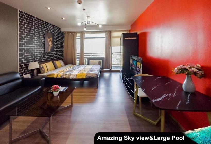 استودیوی استاندارد با چشم‌انداز دریا, Siglo Suites @ The Gramercy Residences