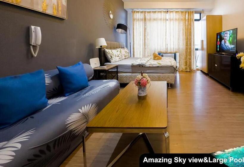 آپارتمان 1 خوابه با چشم‌انداز, Siglo Suites @ The Gramercy Residences
