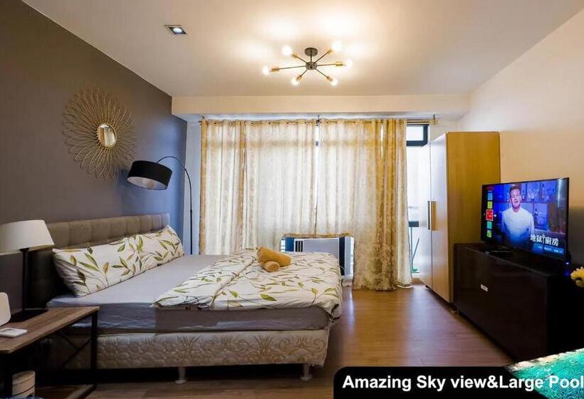 آپارتمان 1 خوابه با چشم‌انداز, Siglo Suites @ The Gramercy Residences