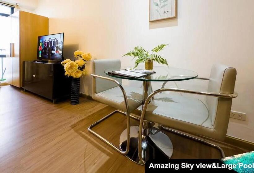 آپارتمان 1 خوابه با چشم‌انداز, Siglo Suites @ The Gramercy Residences