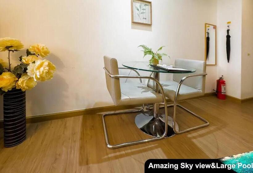 آپارتمان 1 خوابه با چشم‌انداز, Siglo Suites @ The Gramercy Residences
