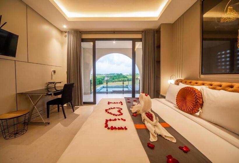 Deluxe Suite King Bed, Alsava Villa And Suites Canggu