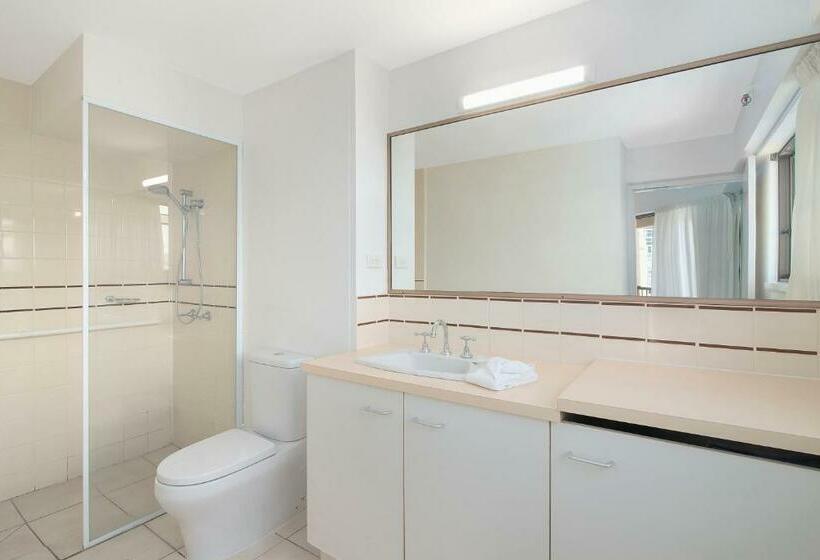 آپارتمان 2 خوابه با چشم‌انداز دریا, Burleigh Esplanade Apartments