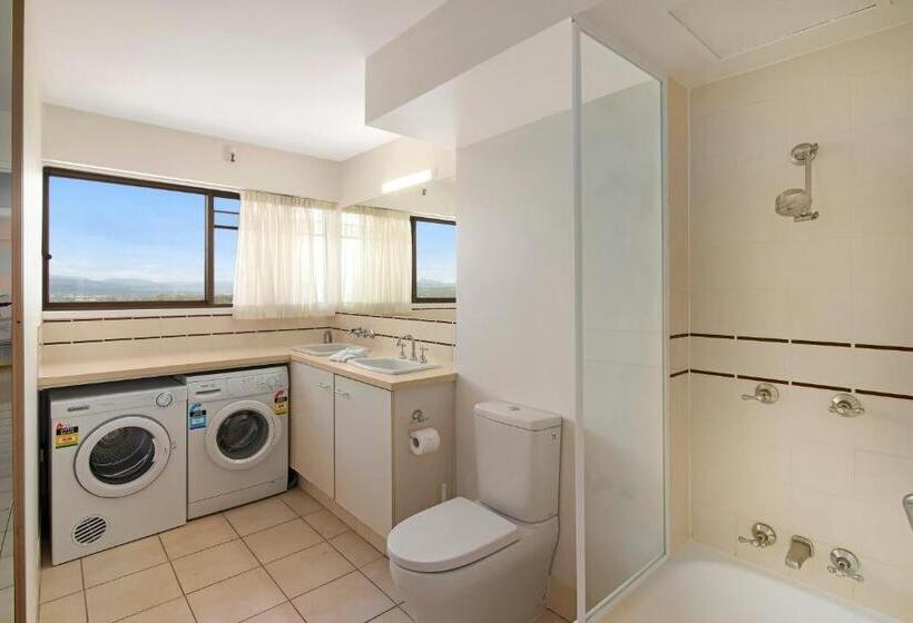 آپارتمان 1 خوابه با چشم‌انداز دریا, Burleigh Esplanade Apartments