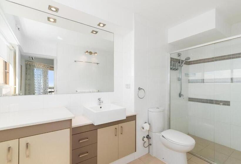 آپارتمان سوپریور 1 خوابه با چشم‌انداز دریا, Burleigh Esplanade Apartments
