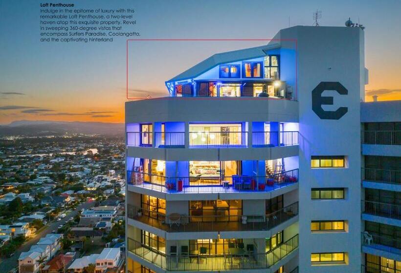 اتاق پنت هاوس, Burleigh Esplanade Apartments