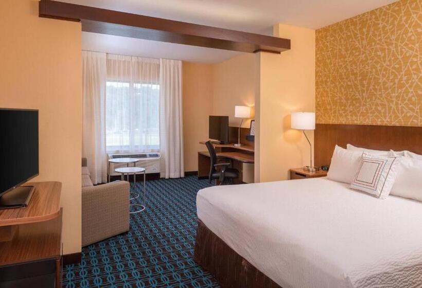 سوئیت با تخت بزرگ, Fairfield Inn & Suites By Marriott Huntington