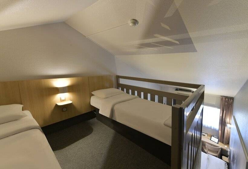 اتاق استاندارد چهار تخته, B&b Hotel Clermont Ferrand Le Brézet Aéroport