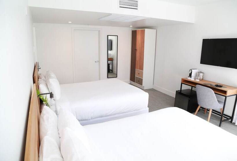 اتاق استاندارد با 2 تخت دوبل, The Meridian Hotel Miami Beach