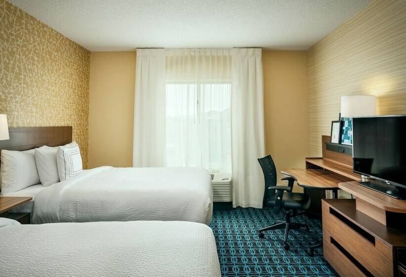 اتاق استاندارد با 2 تخت دوبل, Fairfield Inn And Suites By Marriott Tacoma Dupont