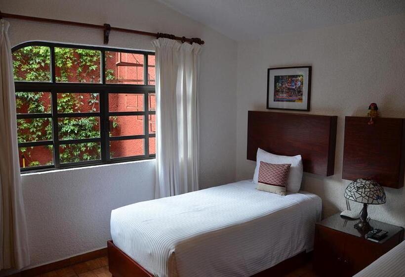 اتاق استاندارد با سرویس بهداشتی مشترک, La Casita De Coyoacán