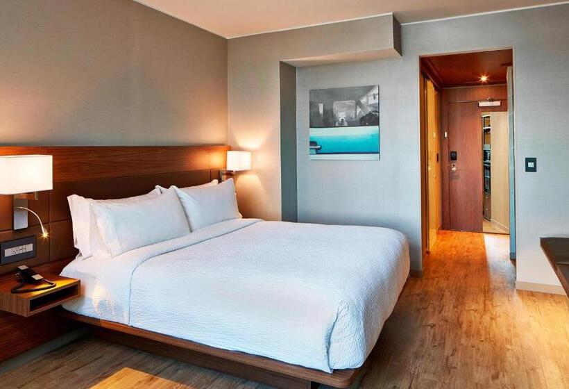 اتاق استاندارد با تخت بزرگ, Ac Hotel By Marriott Portland Downtown, Or