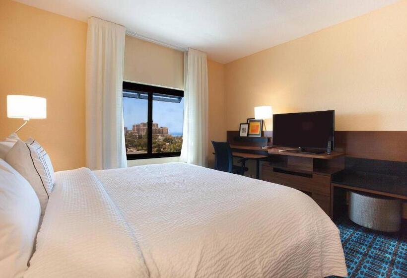 اتاق استاندارد با تخت بزرگ, Fairfield Inn & Suites By Marriott Clearwater Beach