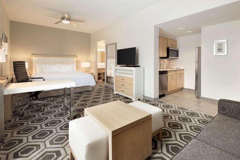 带大床的标准工作室, Homewood Suites By Hilton Salt Lake City Draper