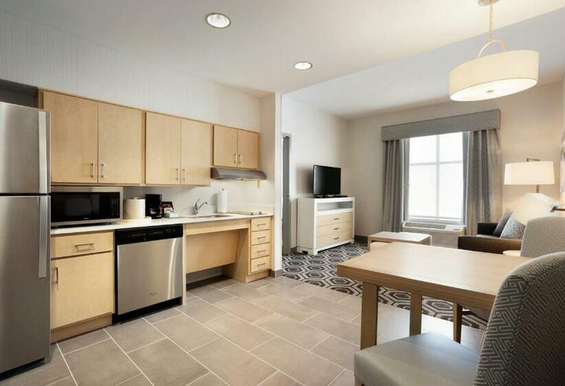 带大床的套房, Homewood Suites By Hilton Salt Lake City Draper