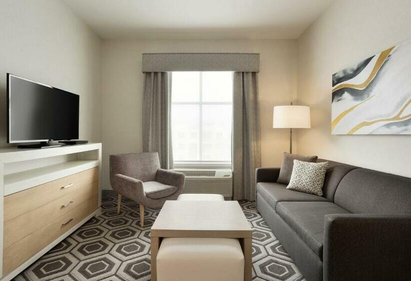 带大床的套房, Homewood Suites By Hilton Salt Lake City Draper