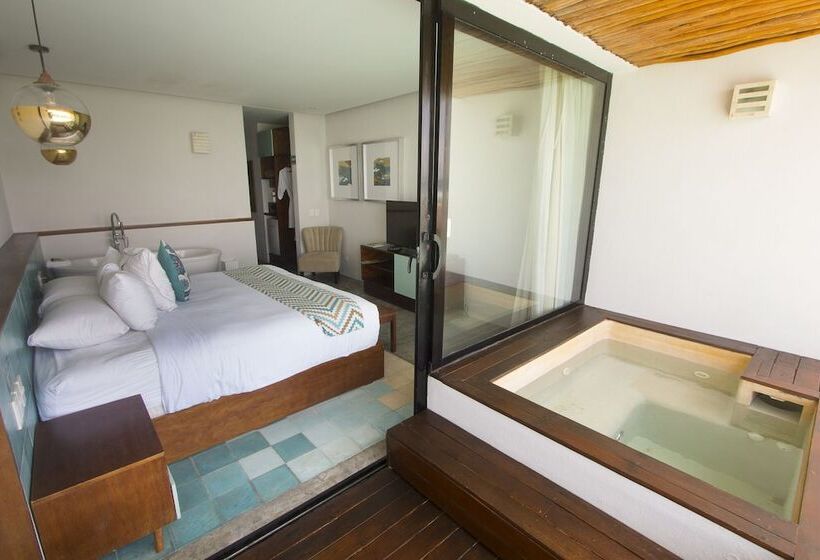 Deluxe Suite Sea View, O  Tulum Boutique   Adults Only
