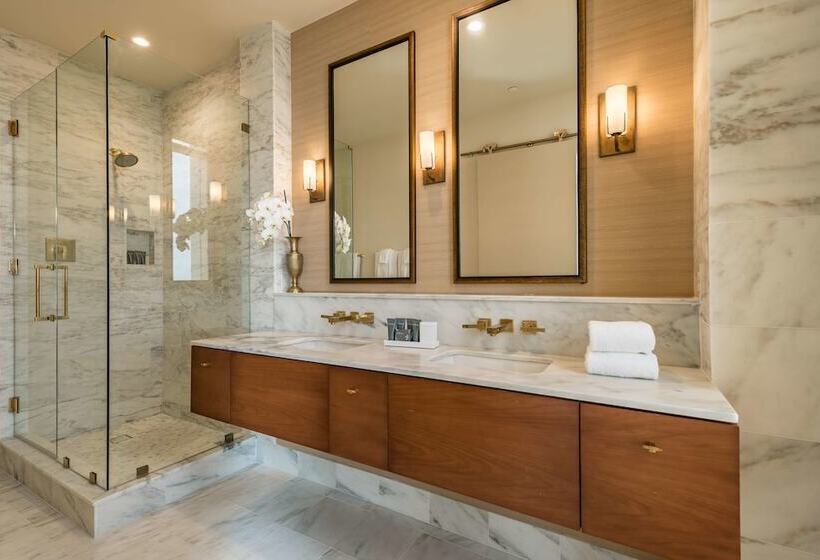 اتاق استاندارد با 2 تخت دوبل, The Dewberry Charleston
