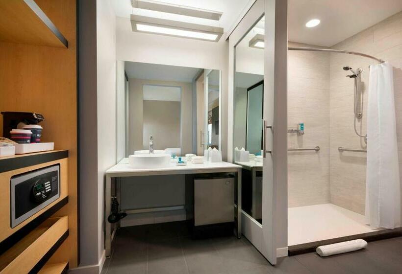 اتاق استاندارد با تخت بزرگ, Aloft Columbia Downtown