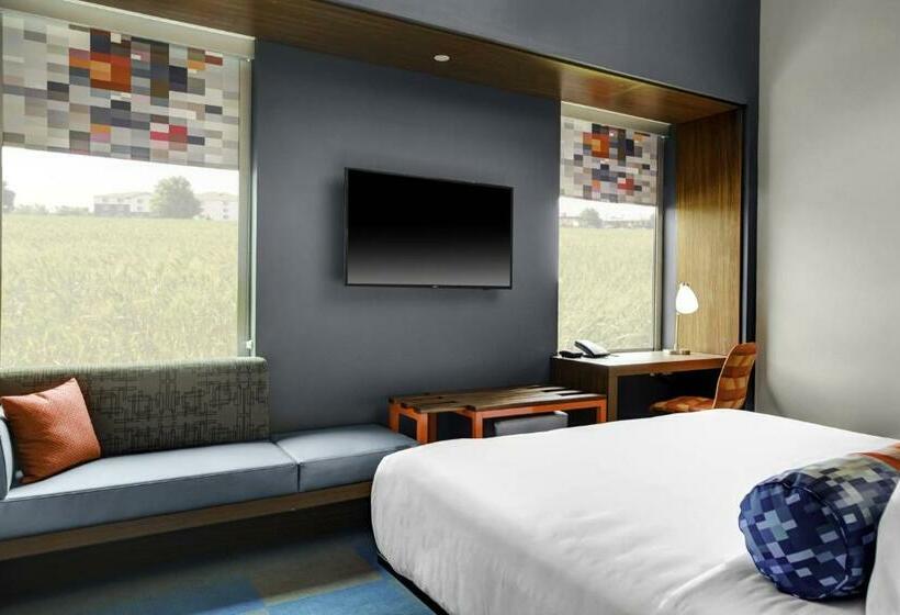 اتاق استاندارد با تخت بزرگ, Aloft Wichita