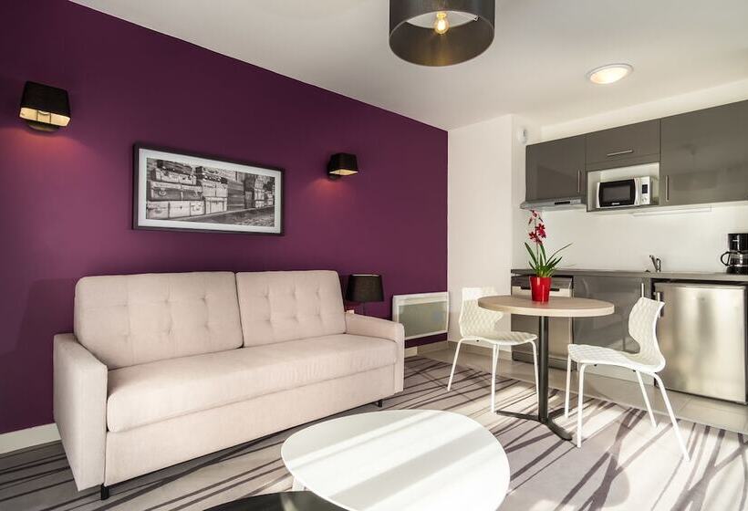 １ベッドルームアパートメント, Nemea Appart  Residence Le Quai Victor