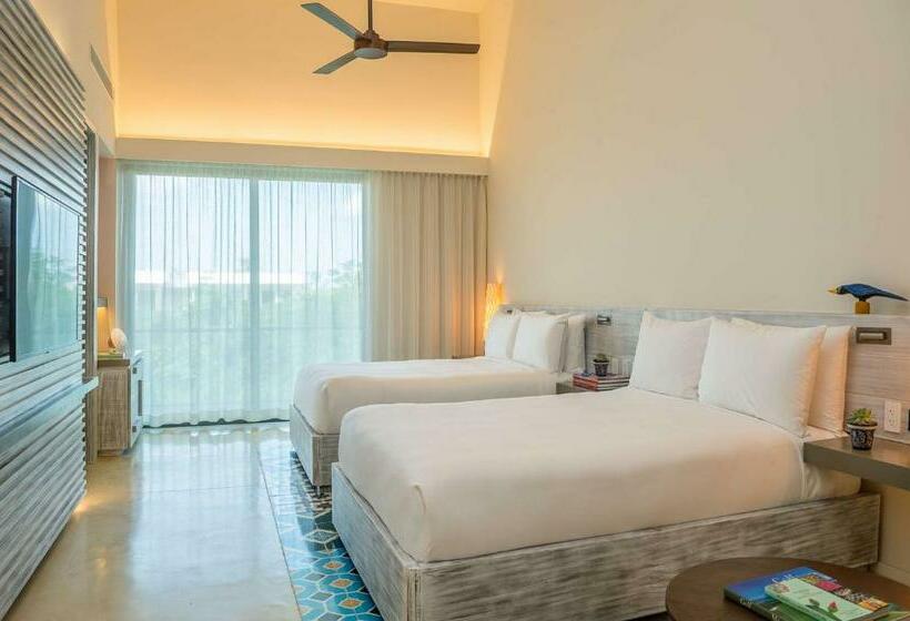 اتاق استاندارد با 2 تخت دوبل, Andaz Mayakoba Resort Riviera Maya, By Hyatt